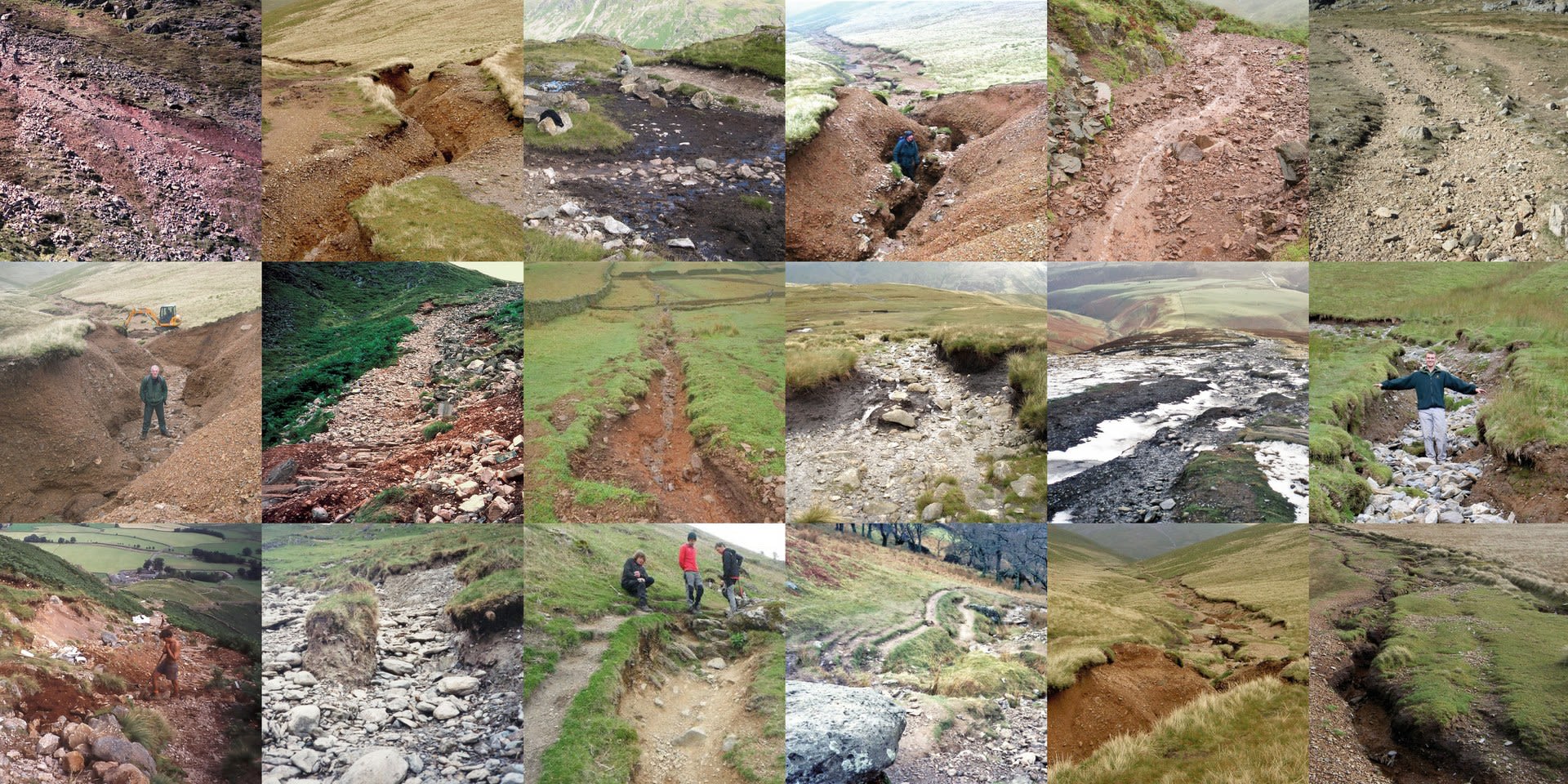 Fell erosion in the Lake District National Park. Source: Fix the Fells.