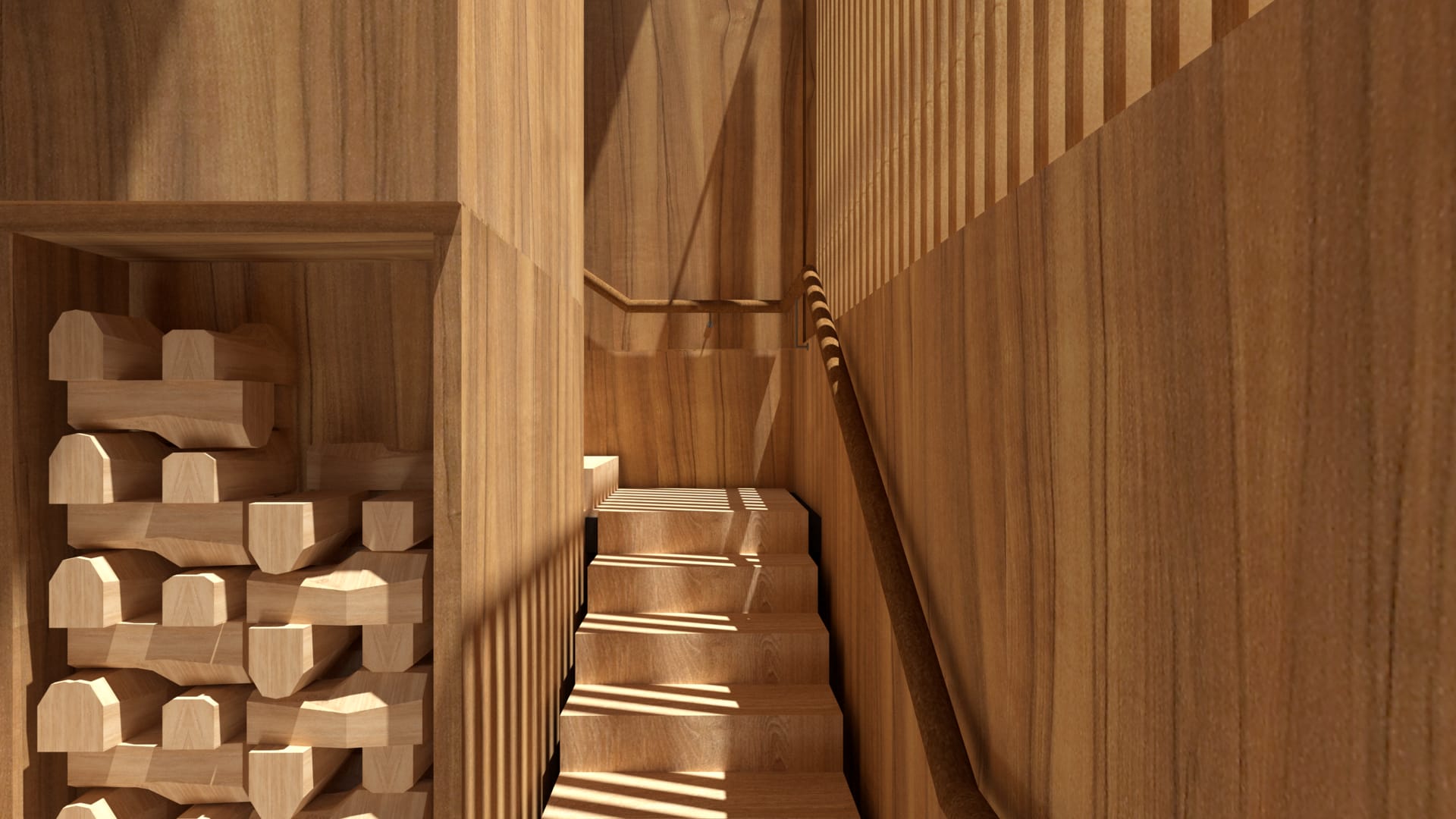 Visual: Timber Staircase