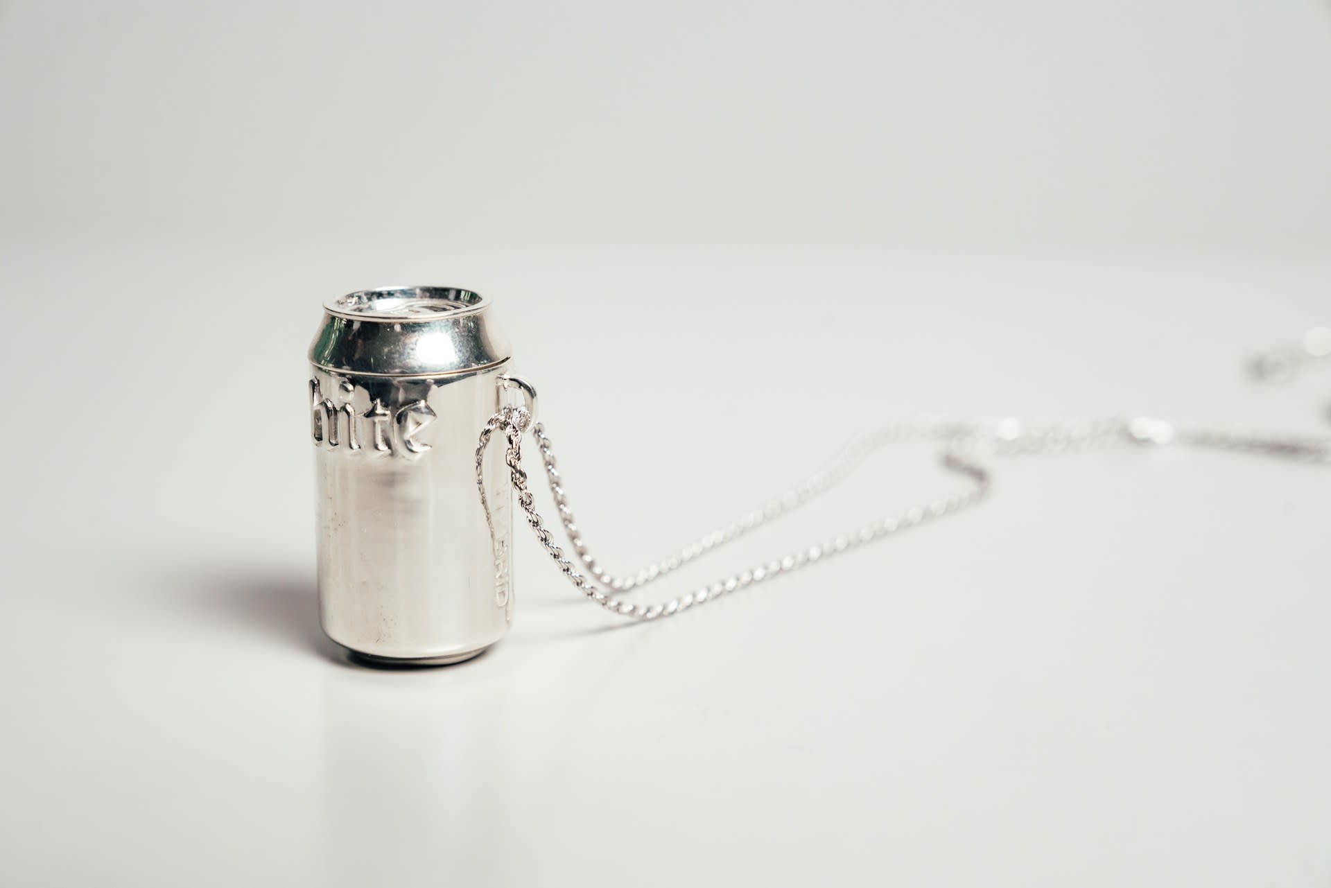 Hite Beer Can Pendant