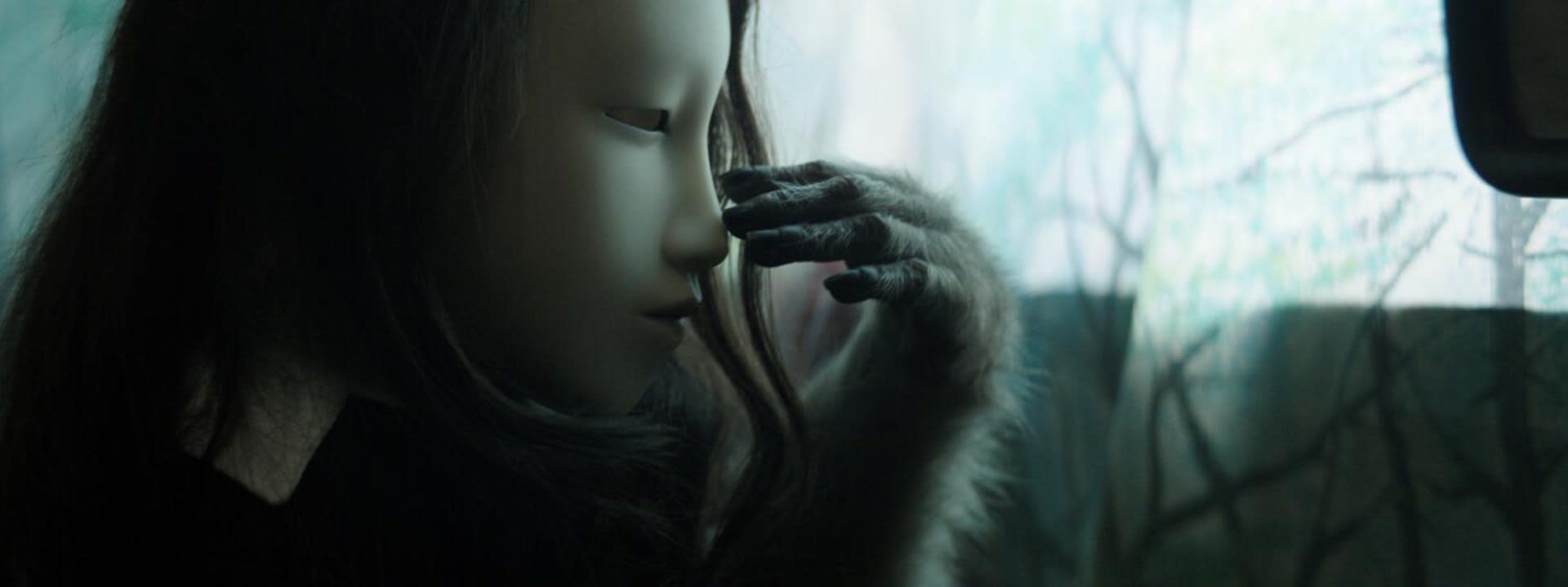 Still from: Pierre Huyghe, Untitled (Human Mask), 2014.