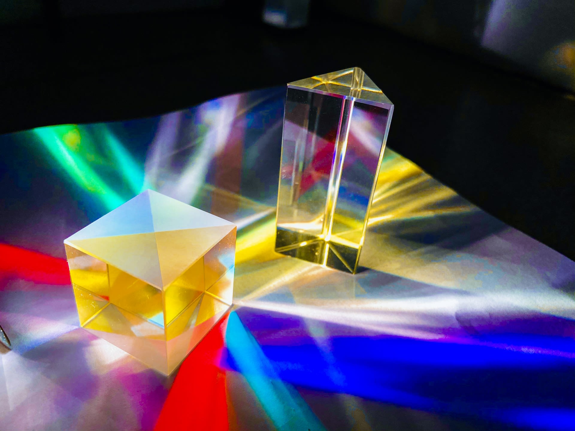 The prism in the projector2