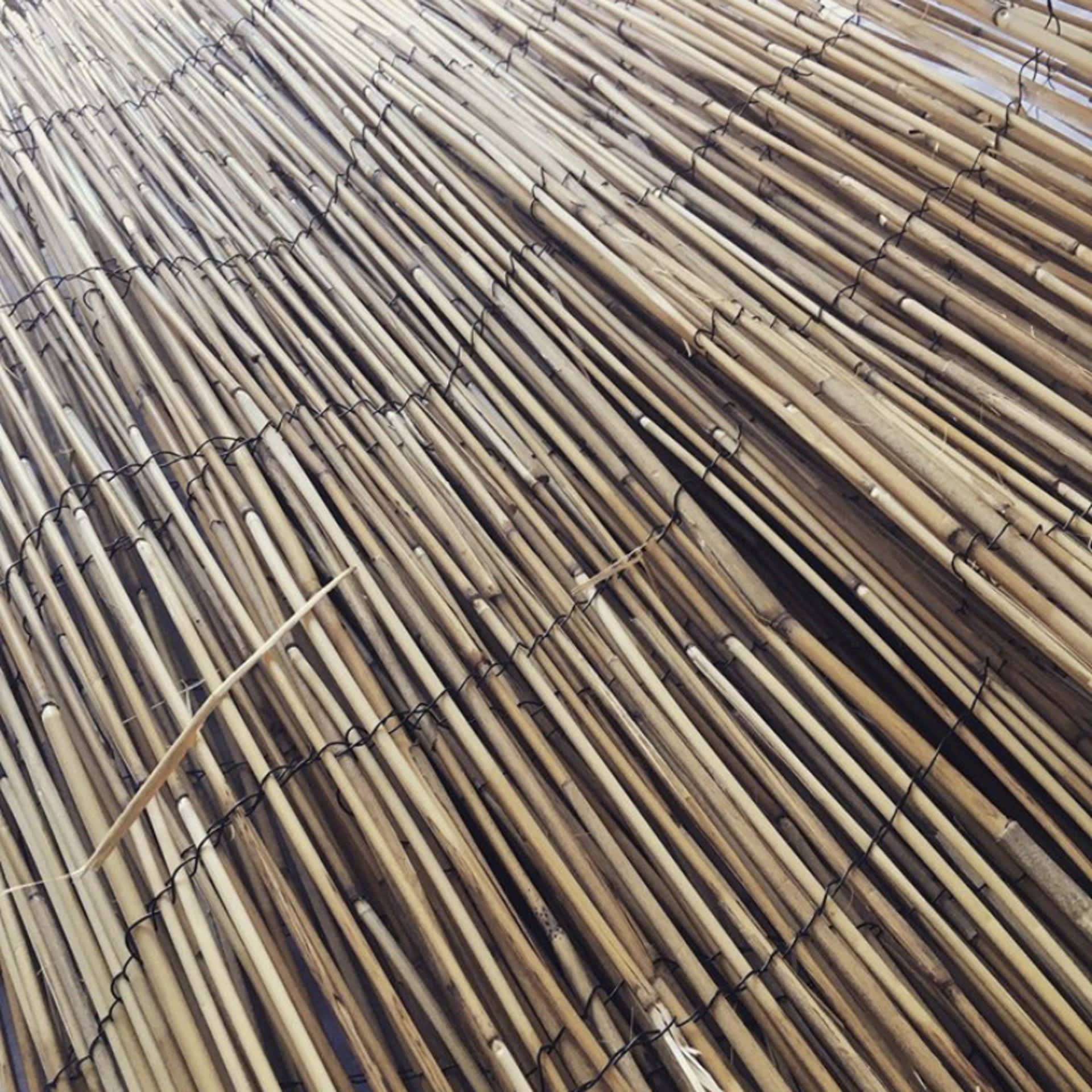 Wire weaving of a reed-mat