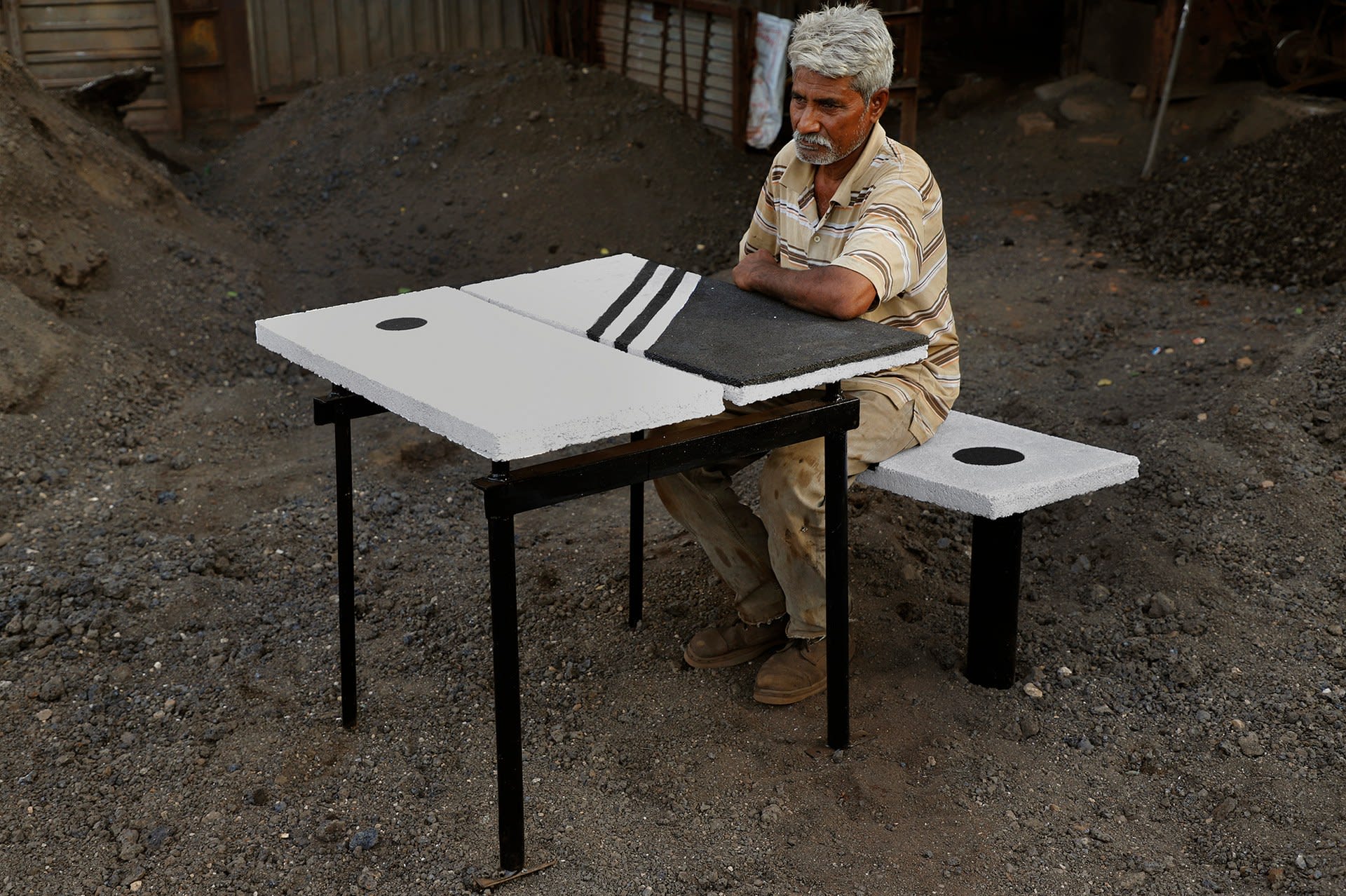 Lunch Table and Rest Away Bench Collection