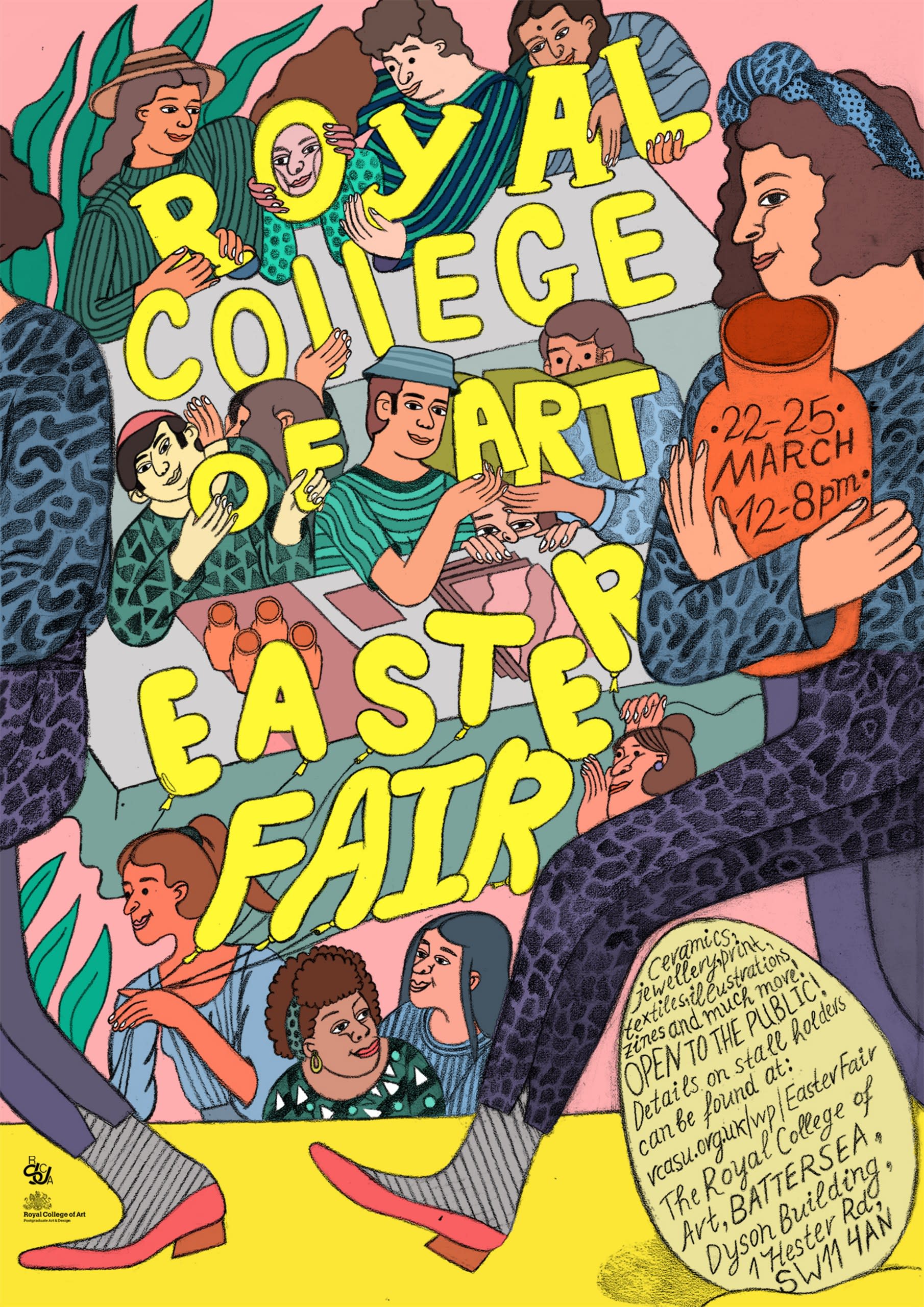 Poster for RCA's Easter Fair