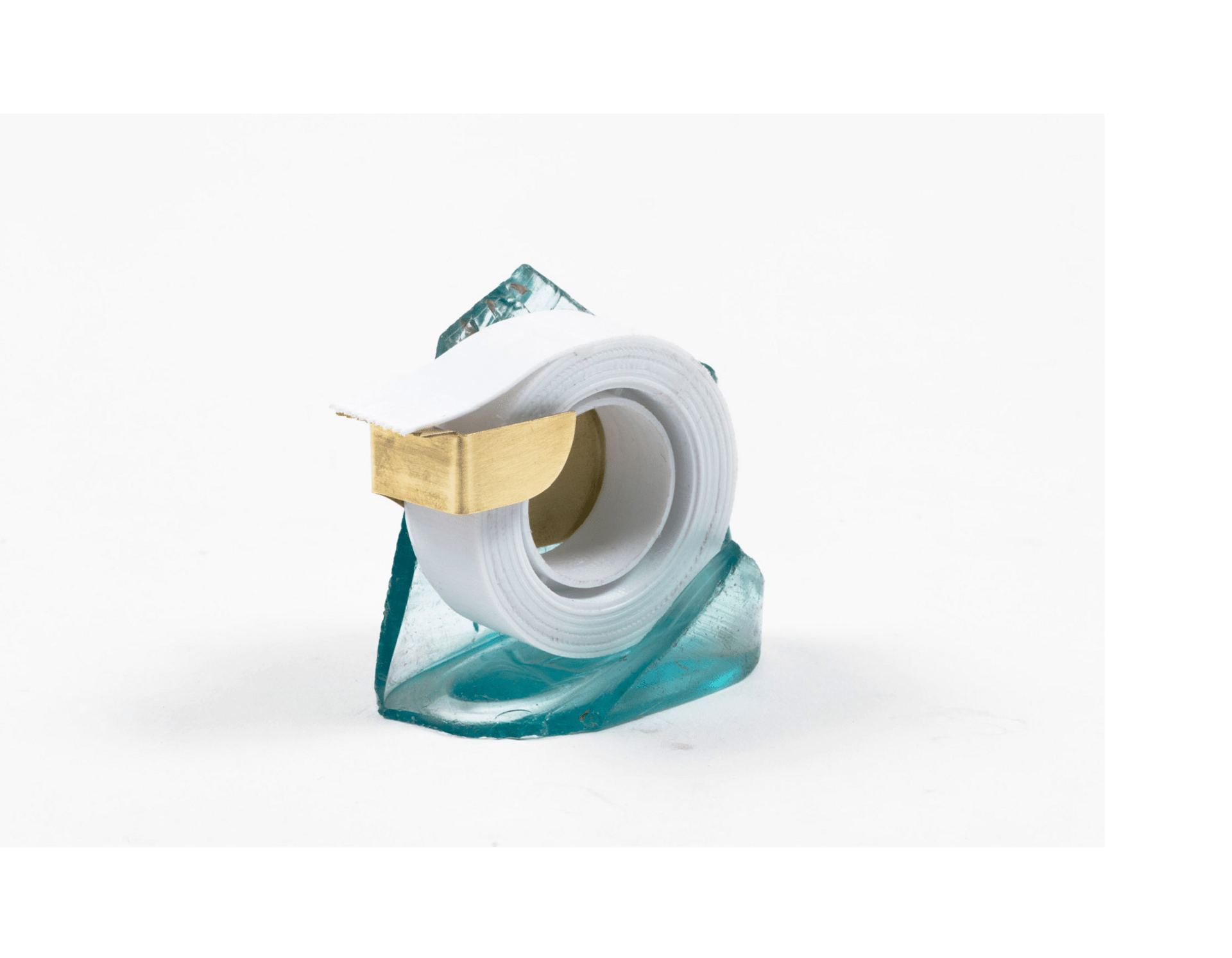 Tape dispenser from gin bottle