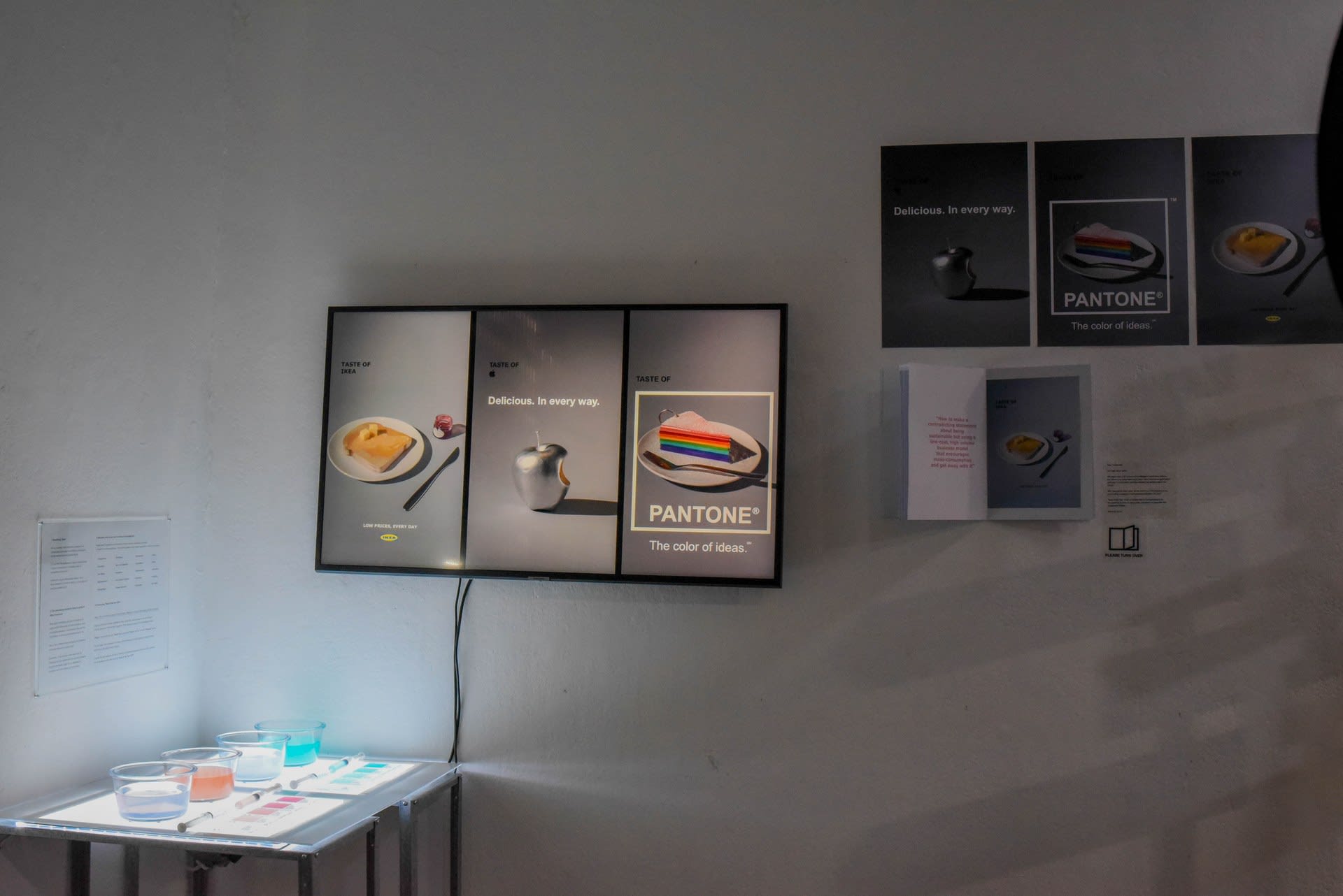 Exhibition poster displays