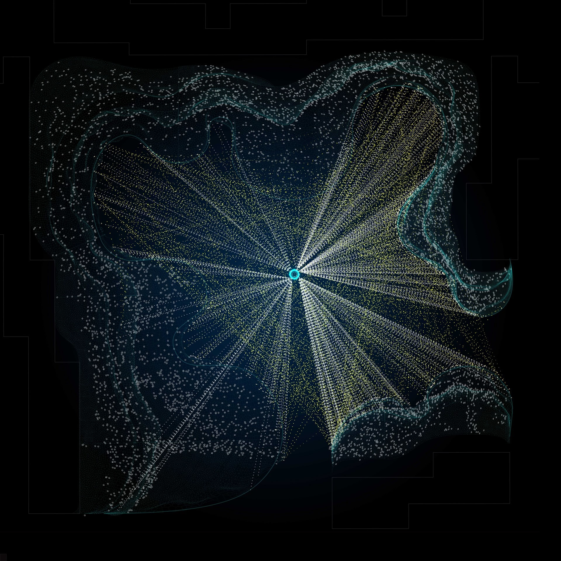 Transfiguration of energy resources into festive aura