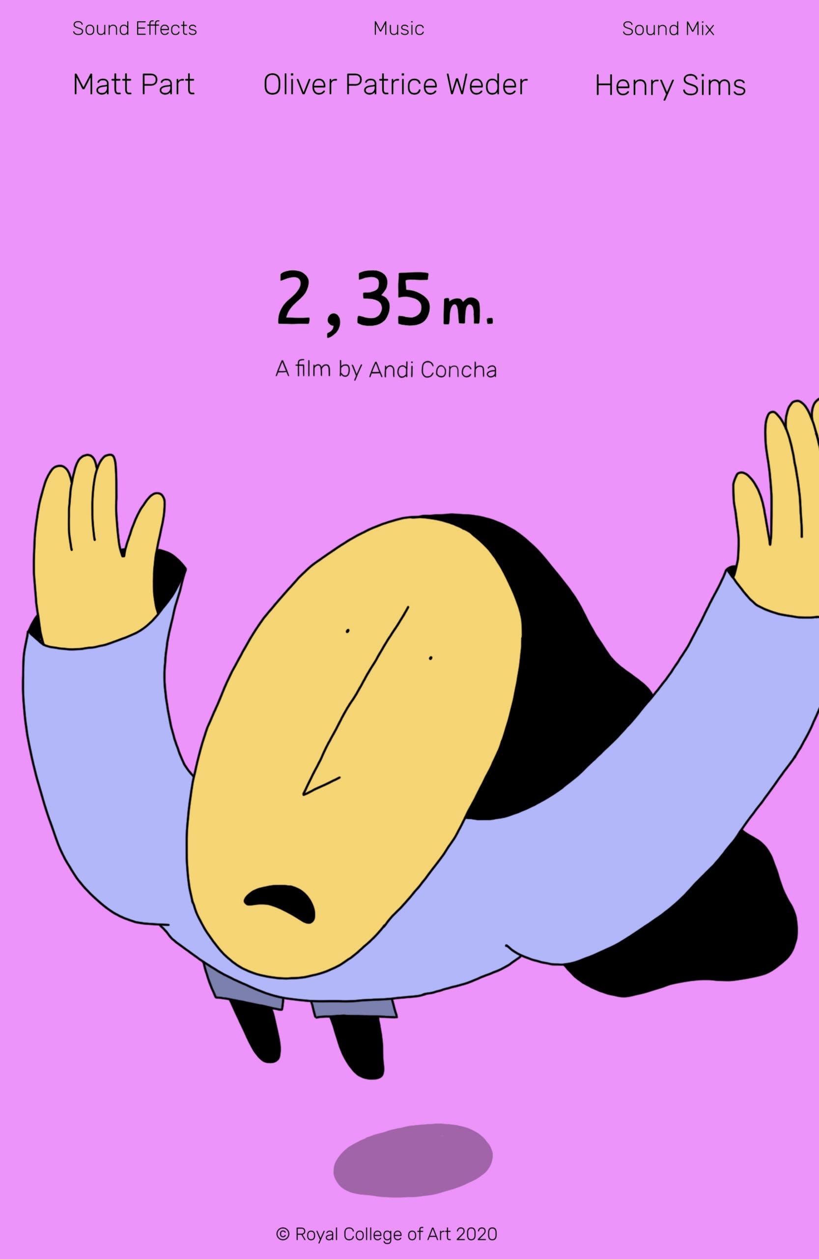 Poster for 2,35 m.