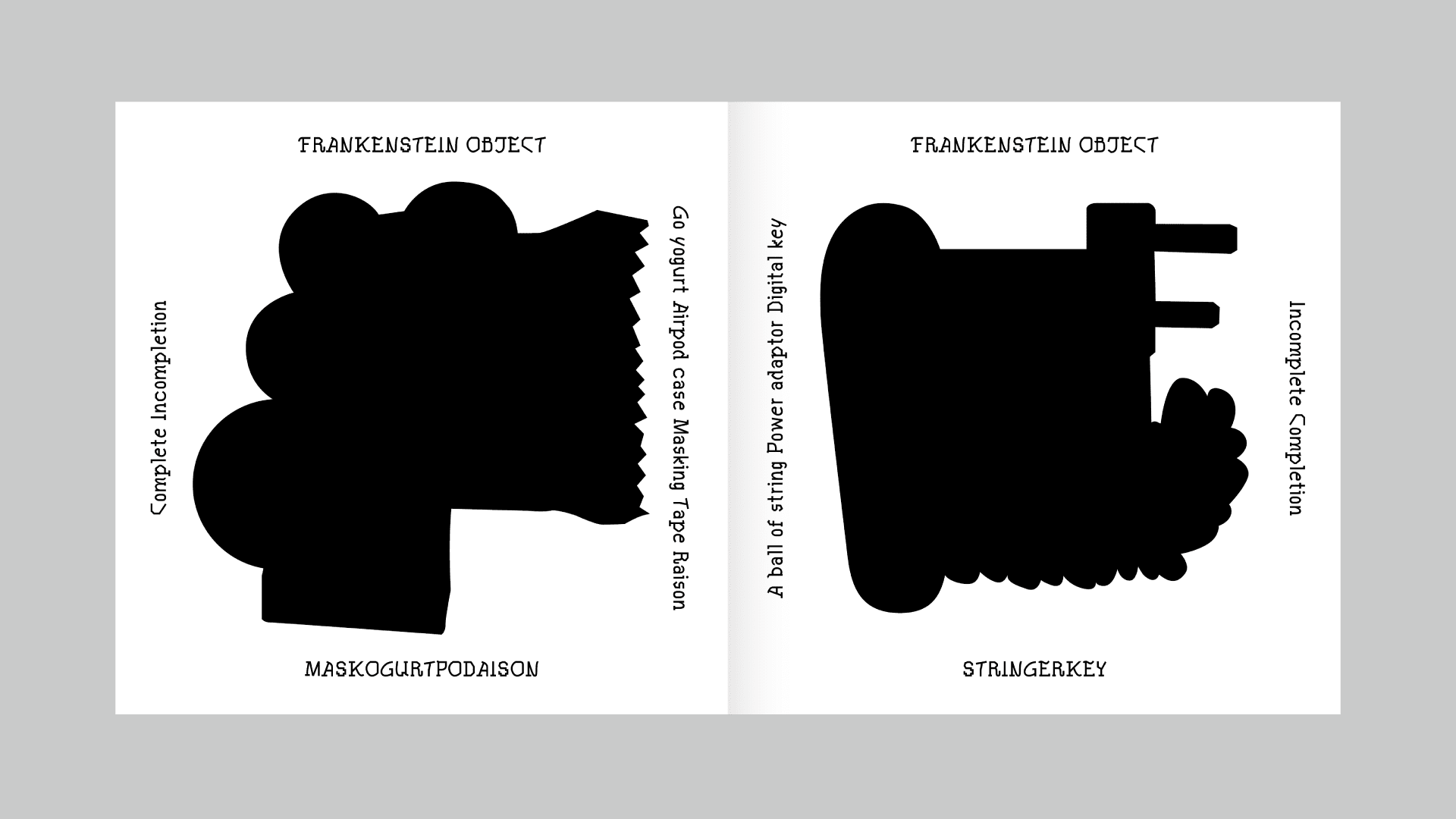 Frankenstein Object Booklet