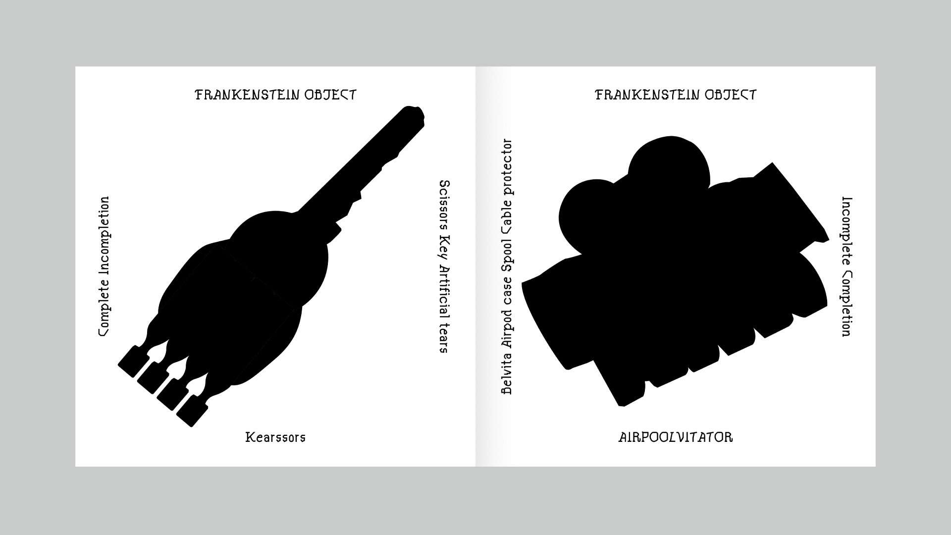 Frankenstein Object Booklet