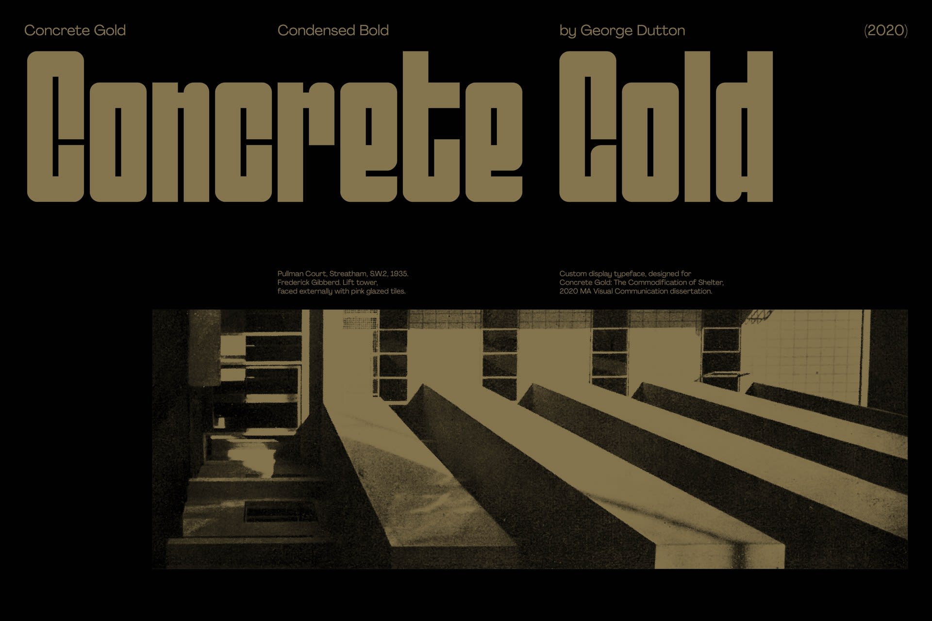 Concrete Gold: Condense Bold