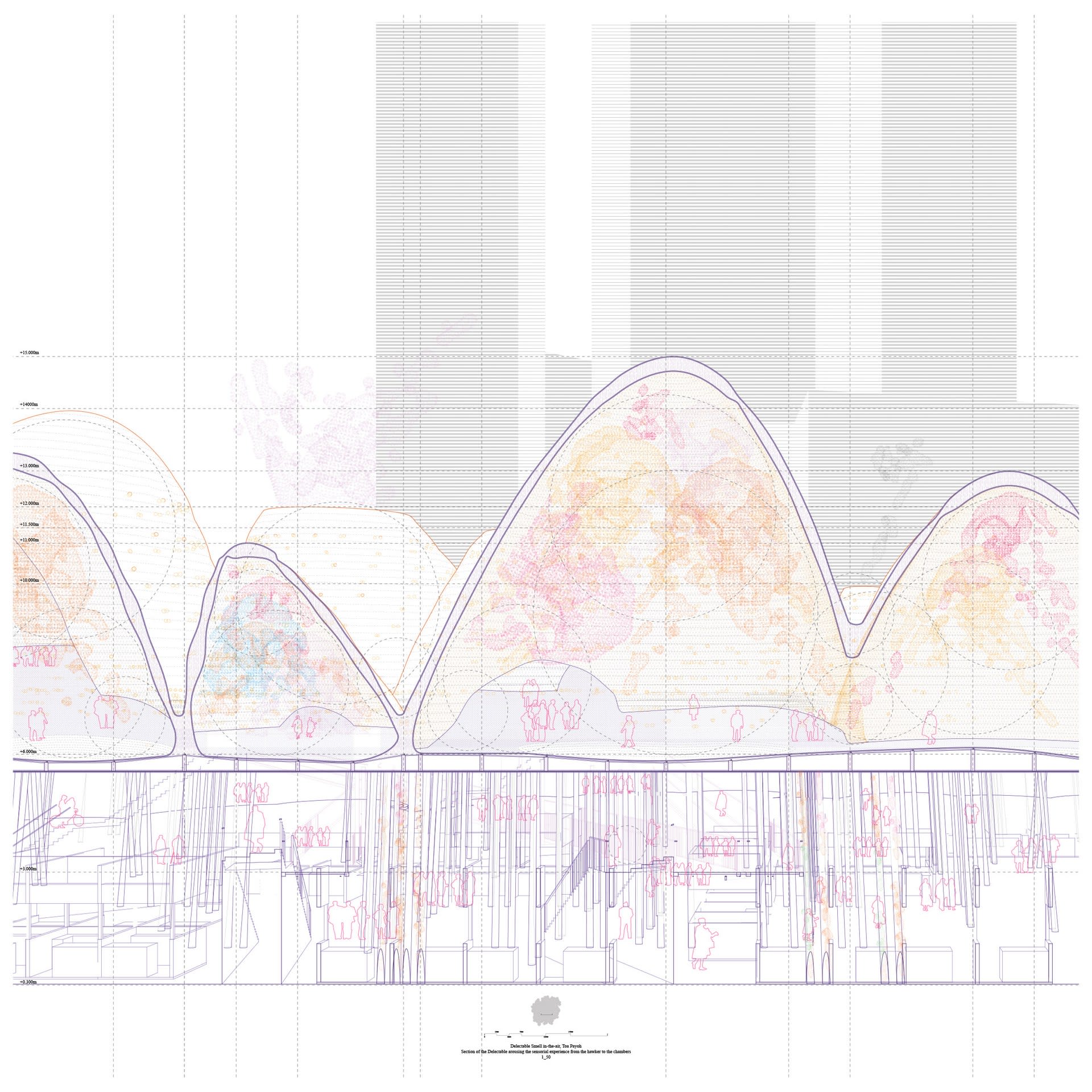 Delectable Sectional Perspective 02