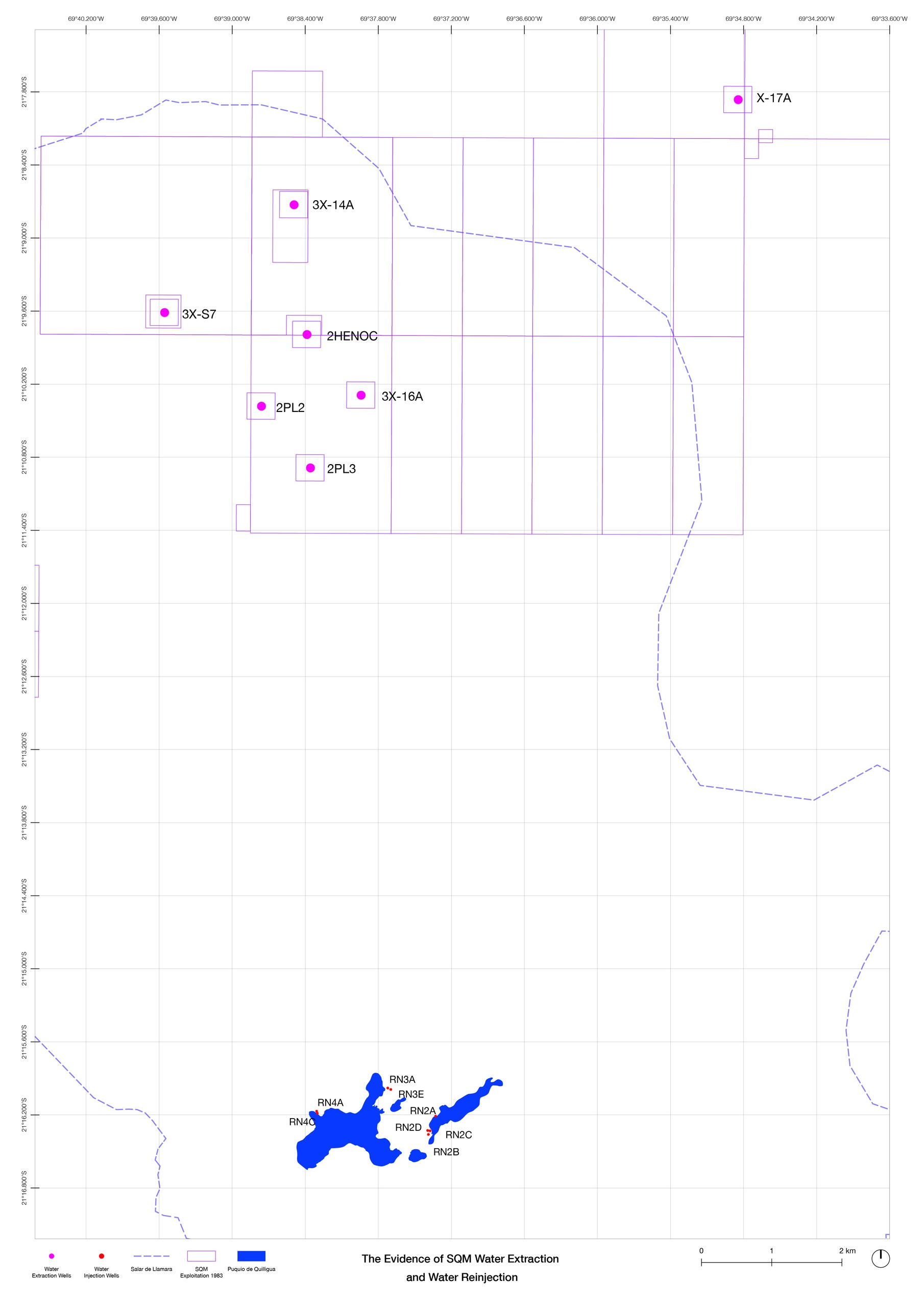 The Evidence of SQM Water Reinjection