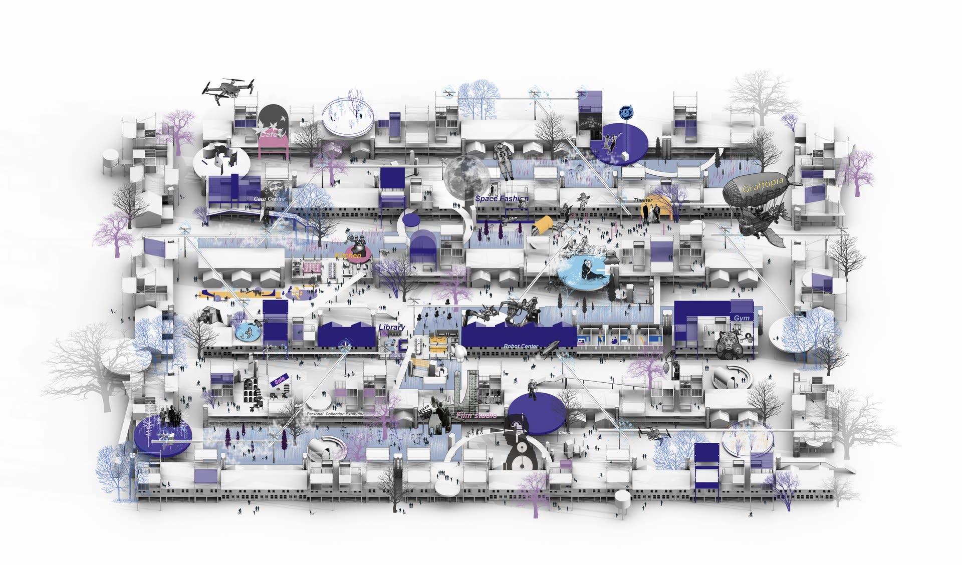 Graftopia! - the city grafting system in the future