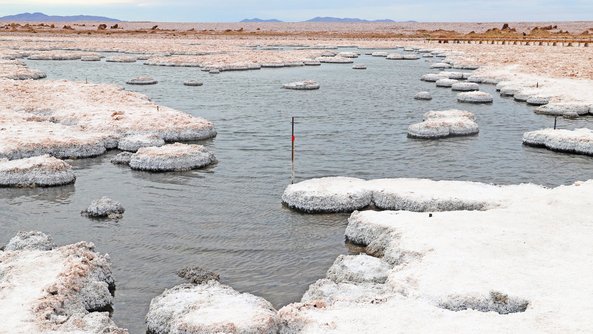 Water Level Measurement of SQM (Sociedad Quimica y Minera) in Puquio de Quilligua