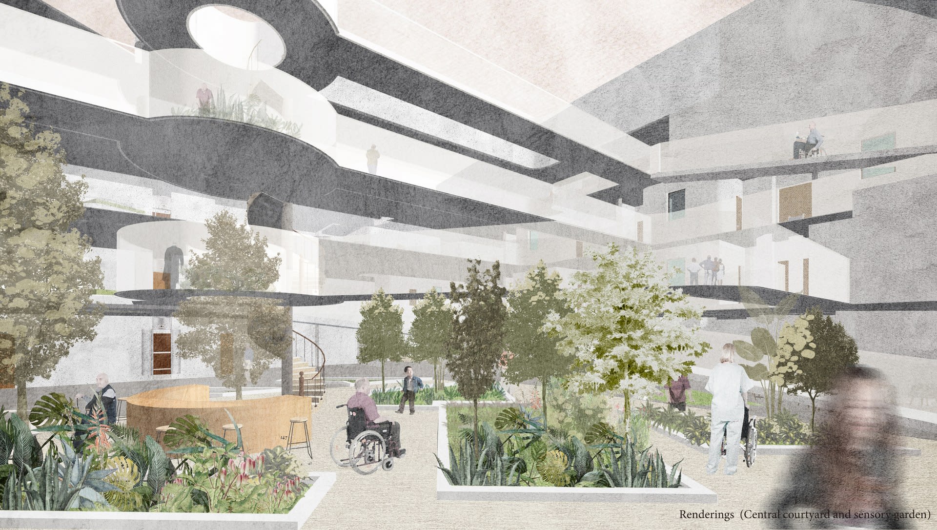 Rendering 1 (Sensory Garden)