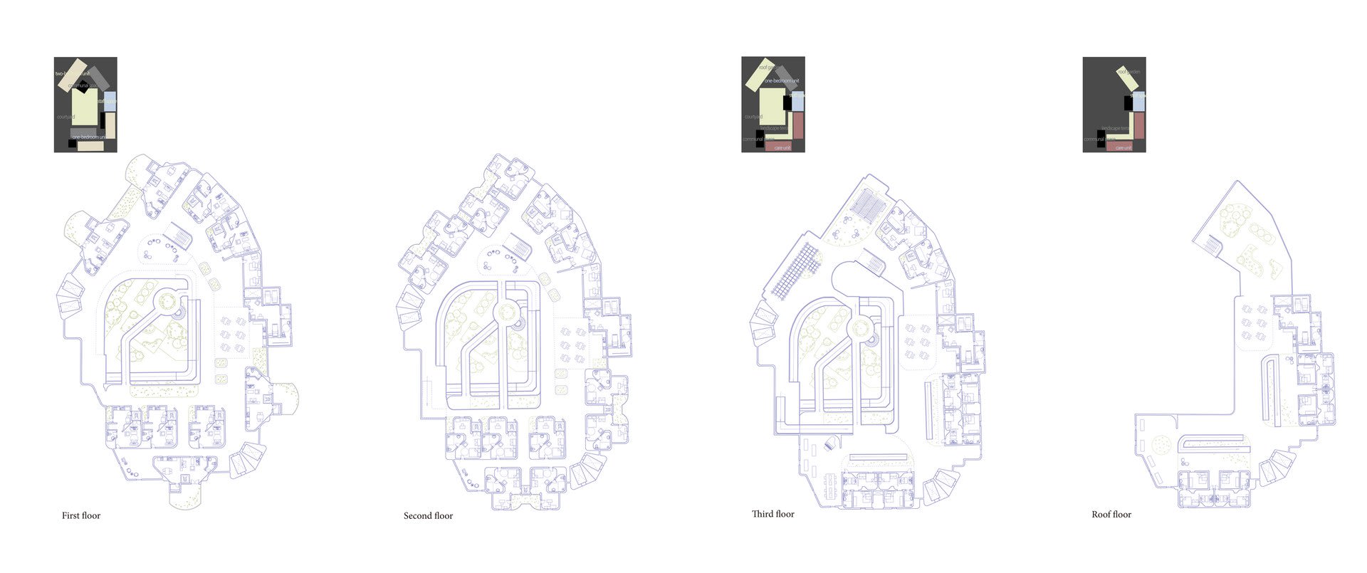 Upper Floors Plan