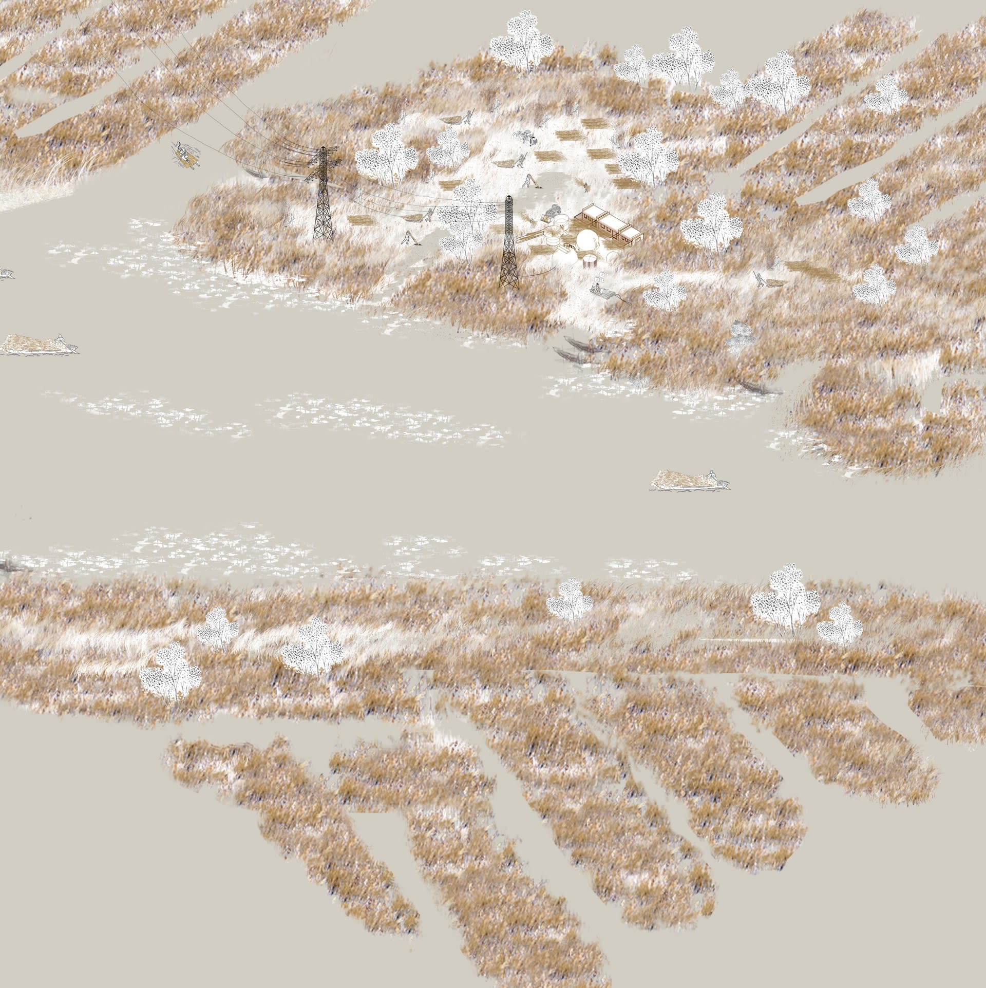 Axonometric drawing