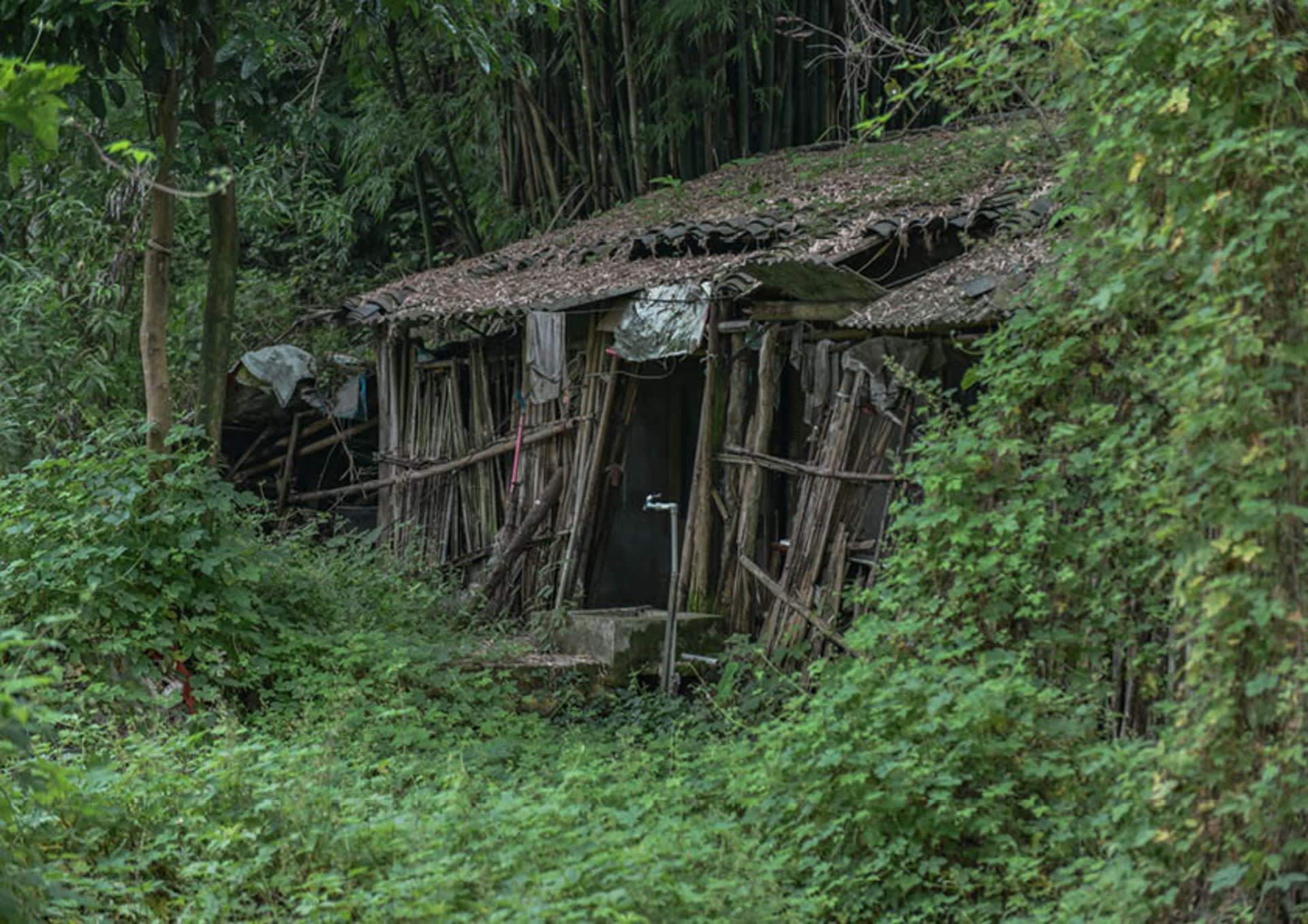 abandoned building