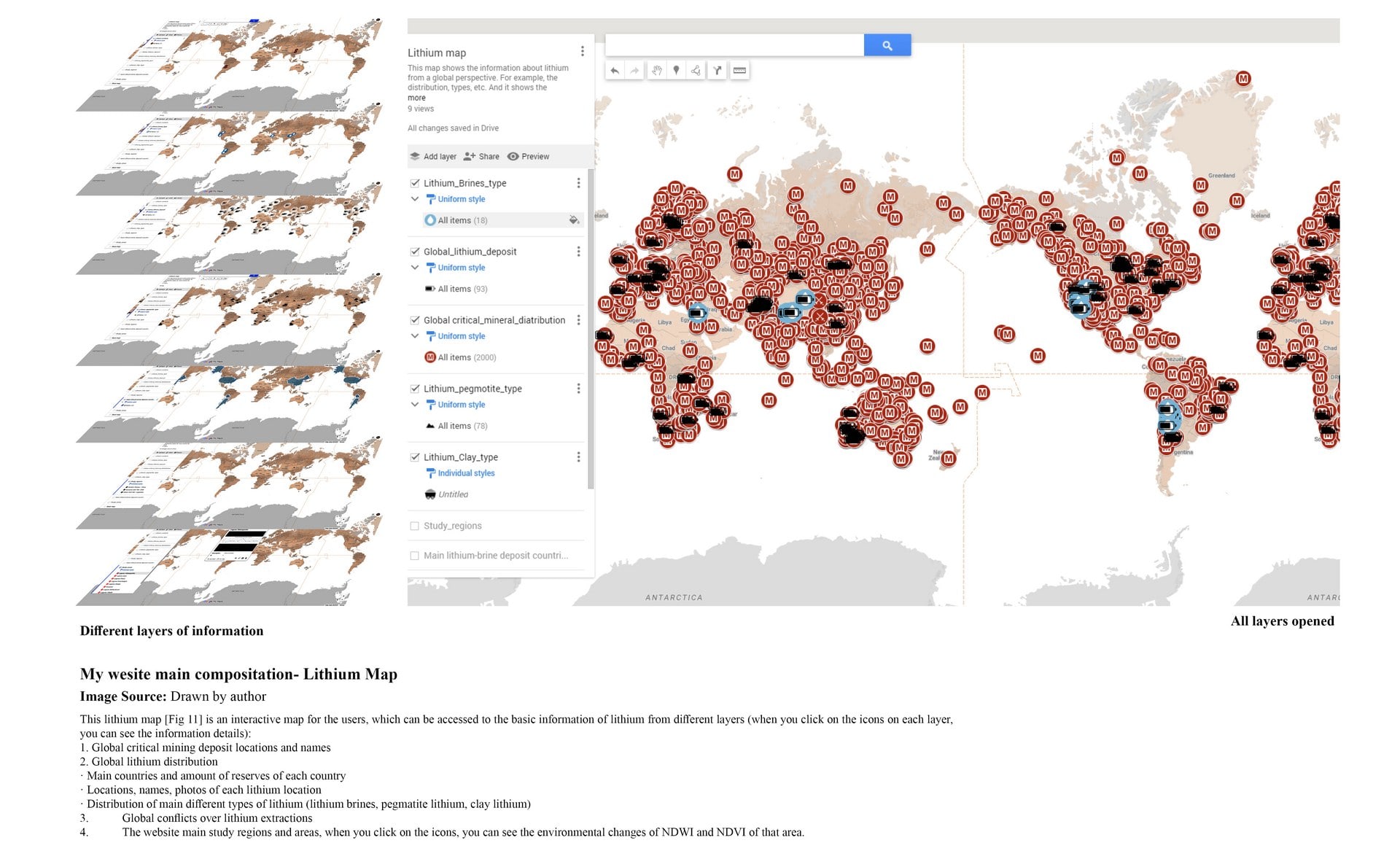 Lithium interactive map