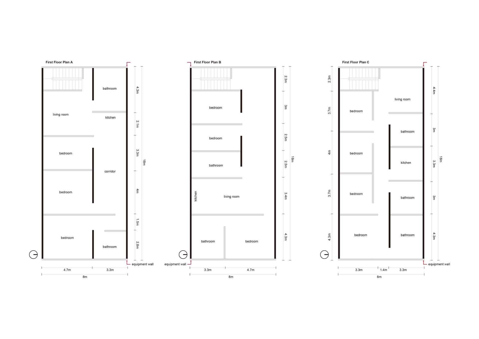 Plan Drawings of First Floor