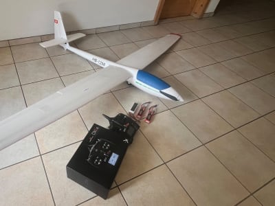 Modellsegelflugzeug asw 17