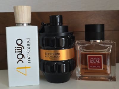 Guerlain / Marshoud / Viktor & Rolf Homme Ideal Extreme / 4 White / Spicebomb Extreme