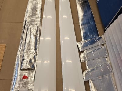 DG 600 CFK Flügel Leitwerk Seitenruder