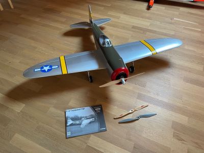 Hangar 9 P-47 Thunderbolt PNP, 58.4