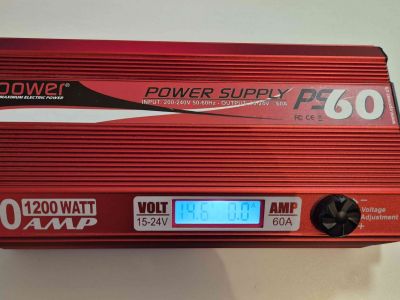 eFuel Power Supply 1200W 60A