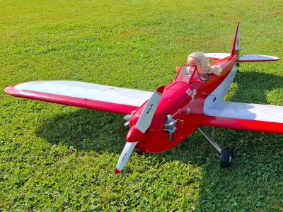 Top fliegendes Fly Baby mit SAITO FG-41 TS
