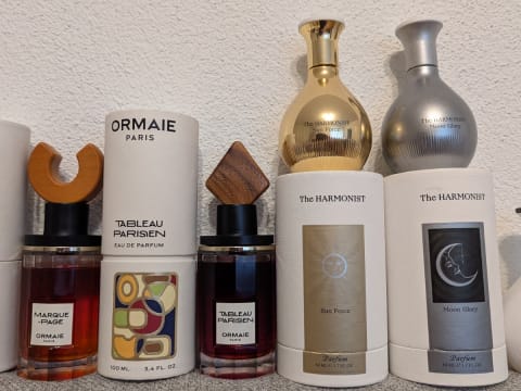 The Harmonist und Ormaie Sun Force, Moon Glory, Golden Wood, Marque Page, Tableau Parisien