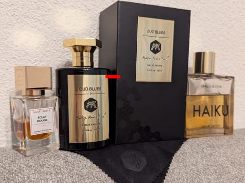 Agar Aura, Mirko Buffini Firenze, Mystery Modern Mark Éclat Rouge, Haiku, Oud Blues