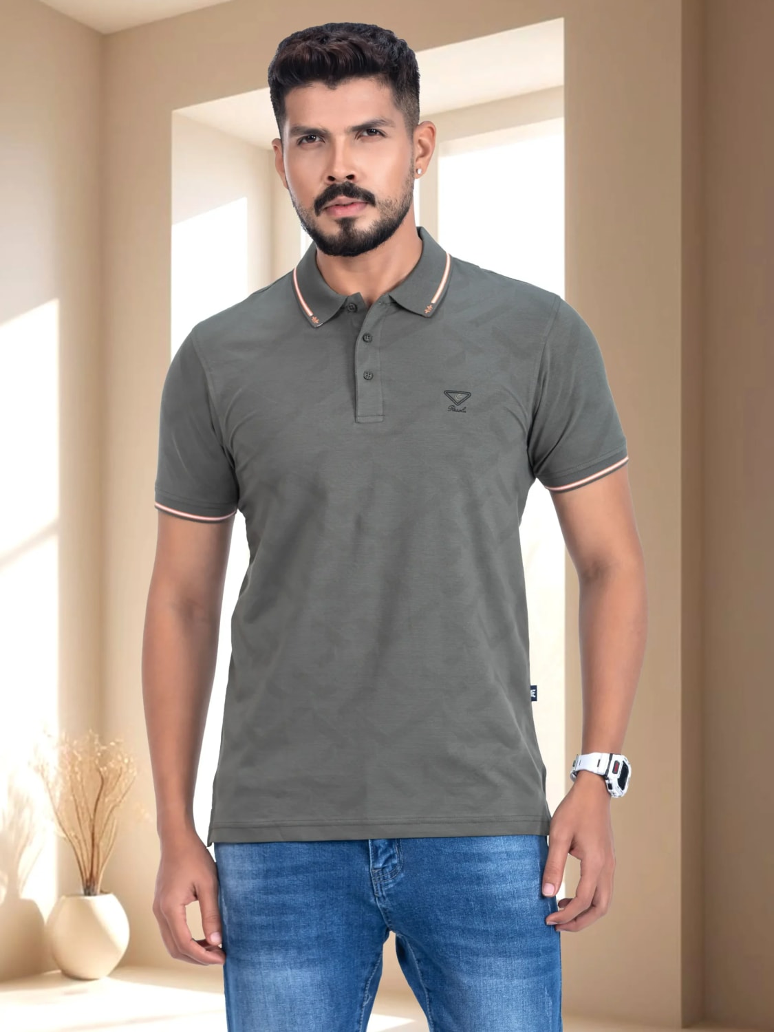 Minimal Polo Shirt alternate view