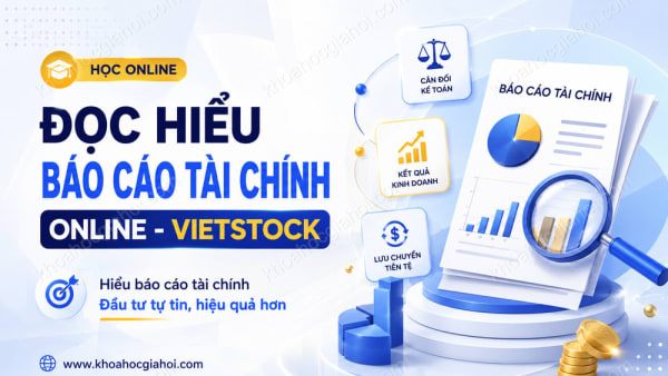 Khóa Học Đọc Hiểu Báo Cáo Tài Chính Online - Vietstock