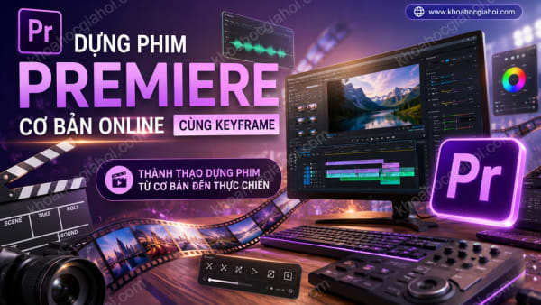 Khoá Học Dựng Phim Premiere Cơ Bản Online Cùng Keyframe