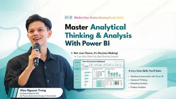 Khóa Học Master Analytical Thinking & Data Analysis With Power BI 2026 Cùng Maz Học Data