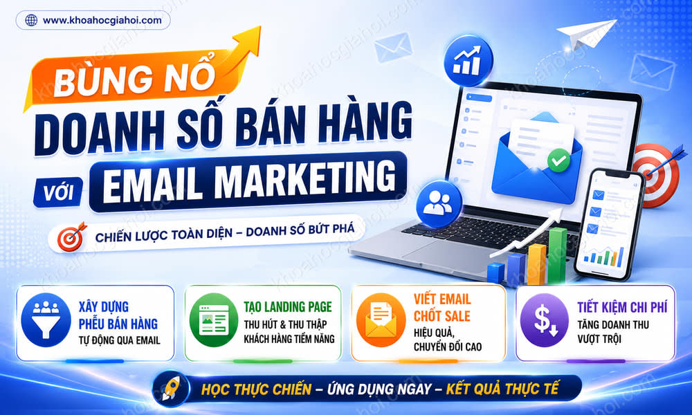 Bùng Nổ Doanh Số Bán Hàng Với Email Marketing