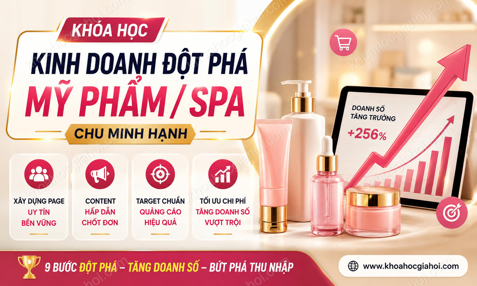 Khóa Học Kinh Doanh Đột Phá Mỹ Phẩm/spa – Chu Minh Hạnh