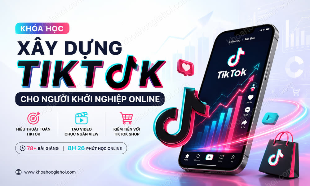 Khóa Học Xây Dựng Tiktok Dành Cho Người Khởi Nghiệp Online
