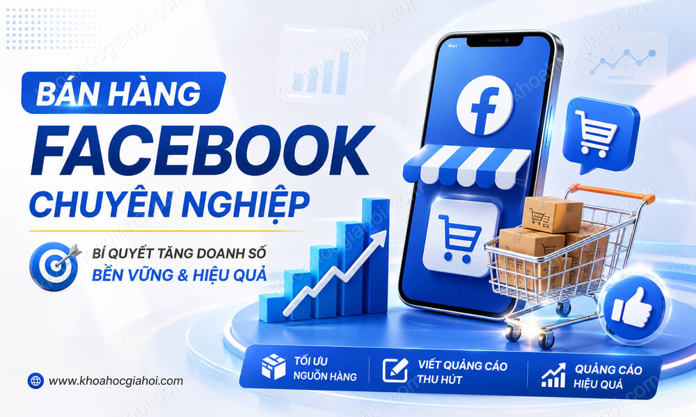Khoá Học Bán Hàng Facebook Chuyên Nghiệp