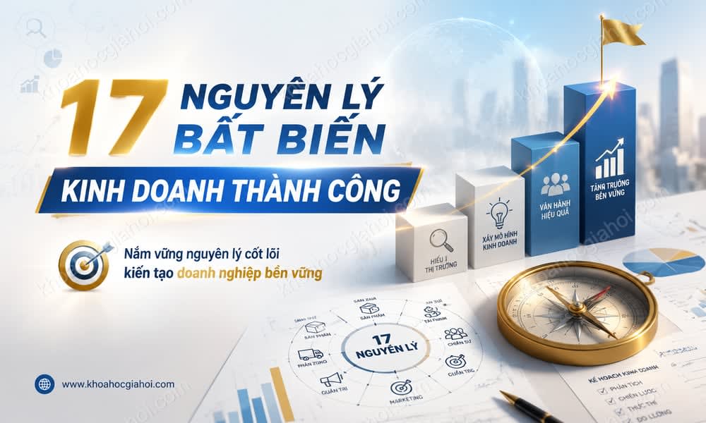 Khóa Học 17 Nguyên Lý Bất Biến Kinh Doanh Thành Công