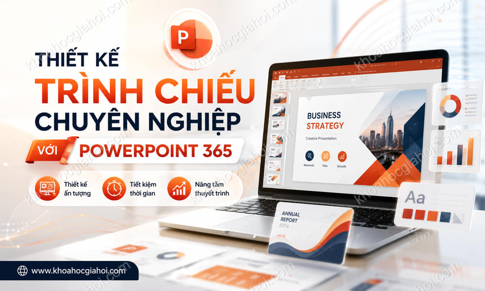 Khóa Học Thiết Kế Trình Chiếu Chuyên Nghiệp Với Powerpoint 365