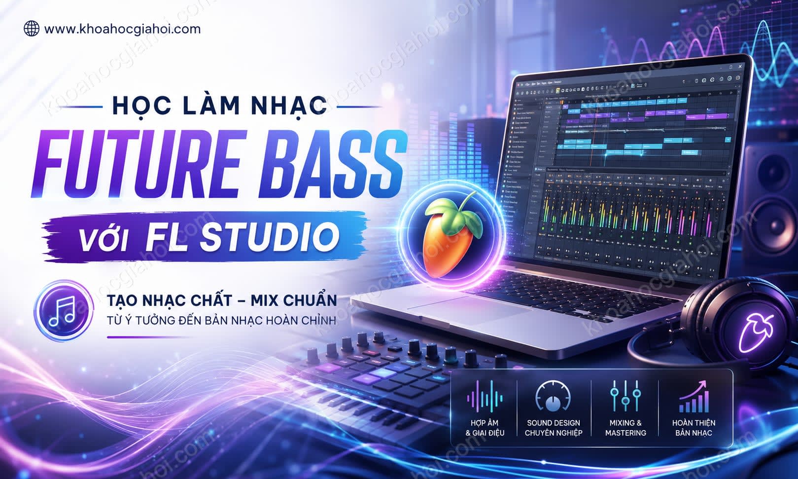 Học Làm Nhạc Future Bass Với FL Studio Học Làm Nhạc Future Bass Với FL Studio