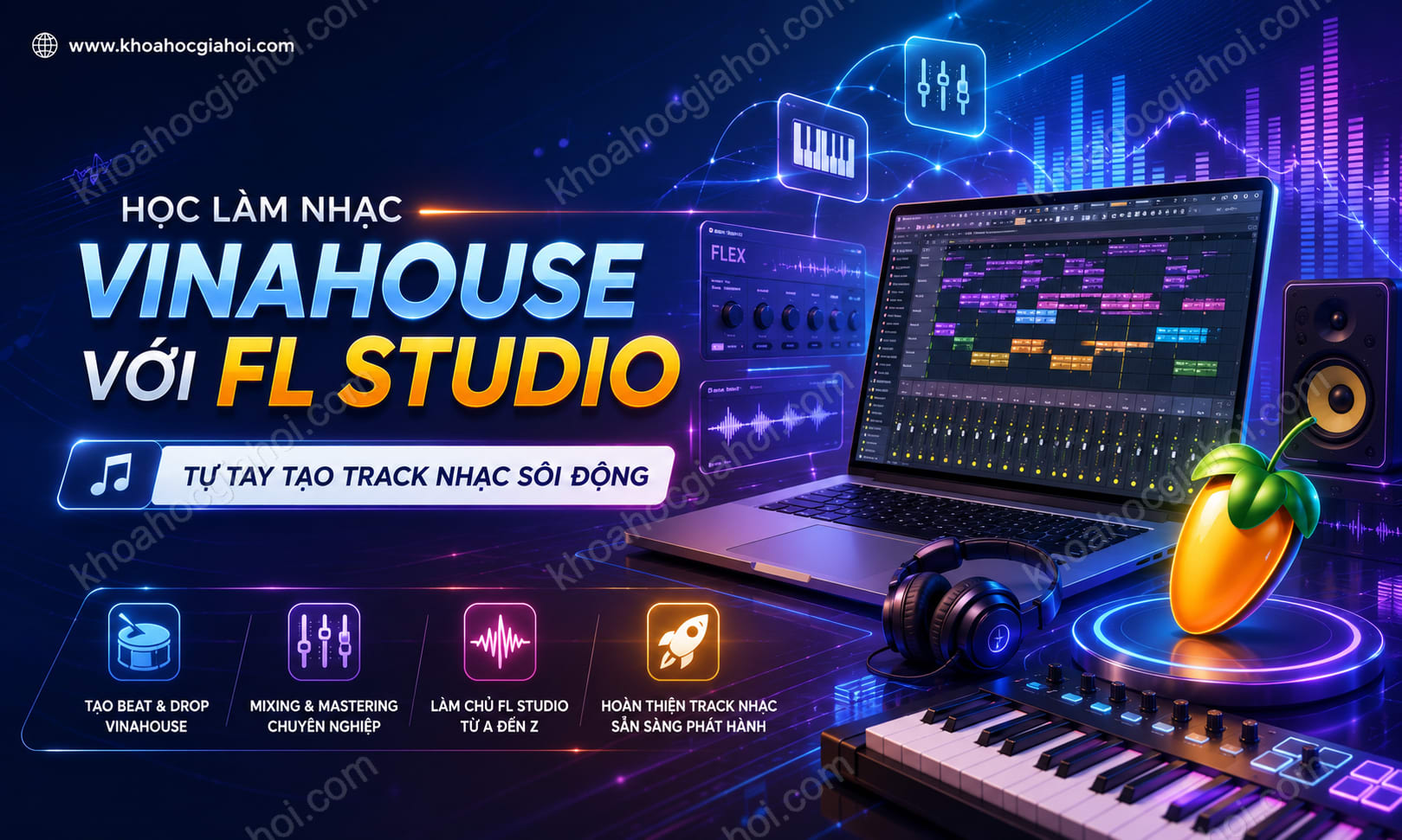 Học Làm Nhạc Vinahouse Với FL Studio Học Làm Nhạc Vinahouse Với FL Studio