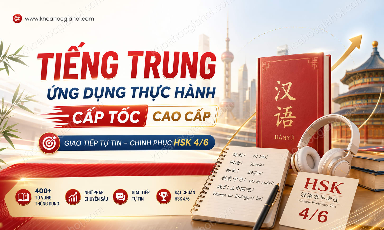 Khóa Học Tiếng Trung Ứng Dụng Thực Hành Cấp Tốc (cao Cấp) Khóa Học Tiếng Trung Ứng Dụng Thực Hành Cấp Tốc (cao Cấp)