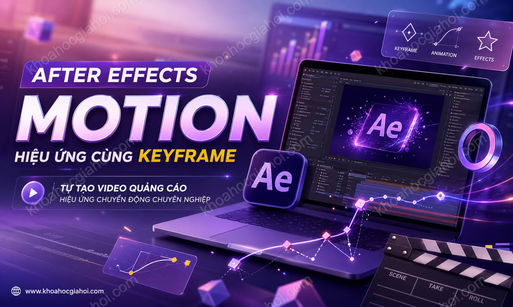 Khoá Học After Effects Hiệu Ứng Motion Cùng Keyframe