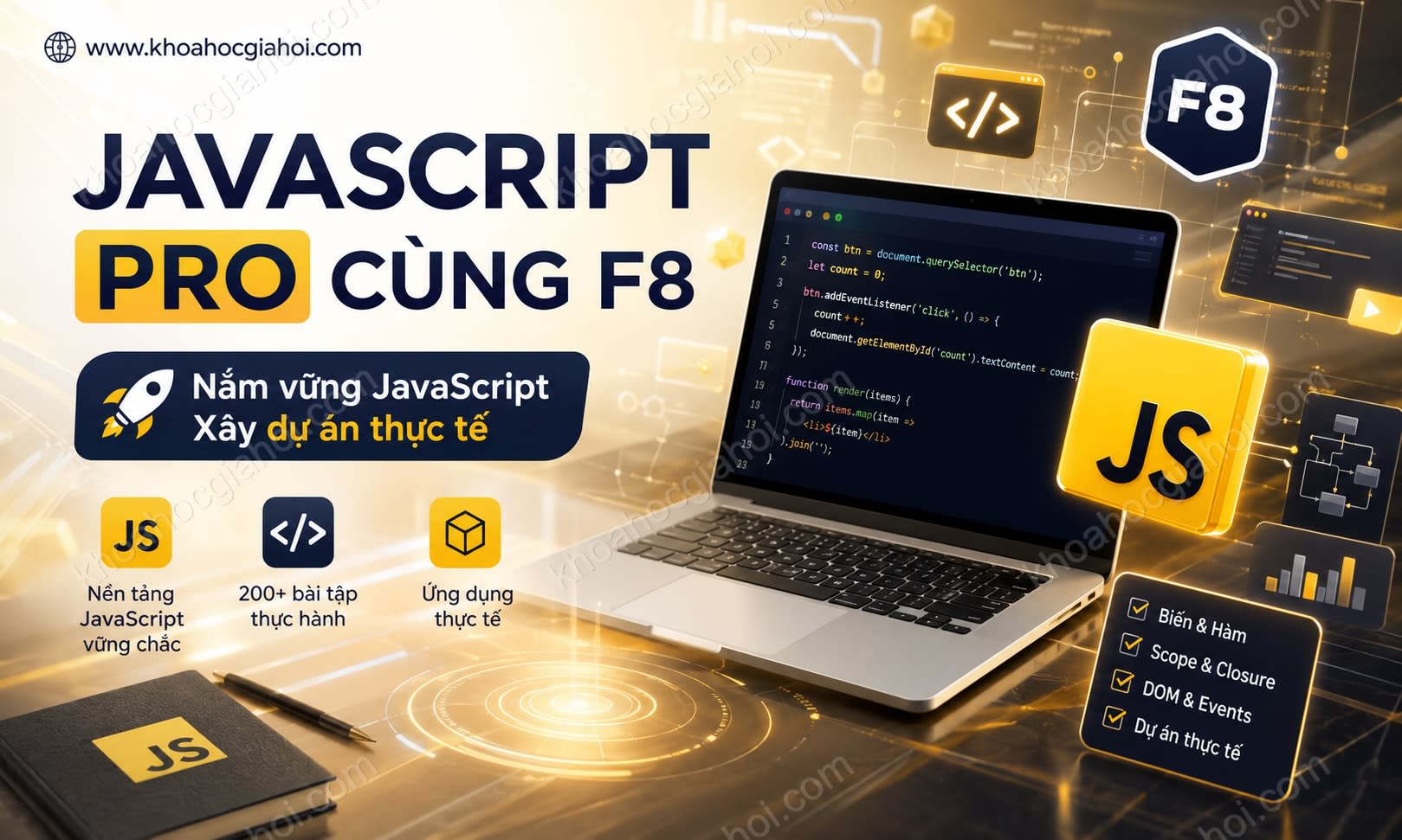 Khóa Học Javascript Pro Cùng F8 Khóa Học Javascript Pro Cùng F8