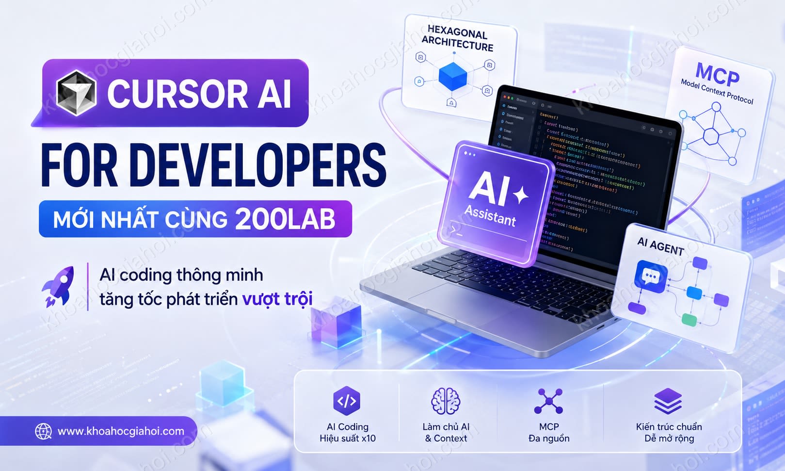 Khoá Học Cursor AI For Developers Mới Nhất Cùng 200Lab