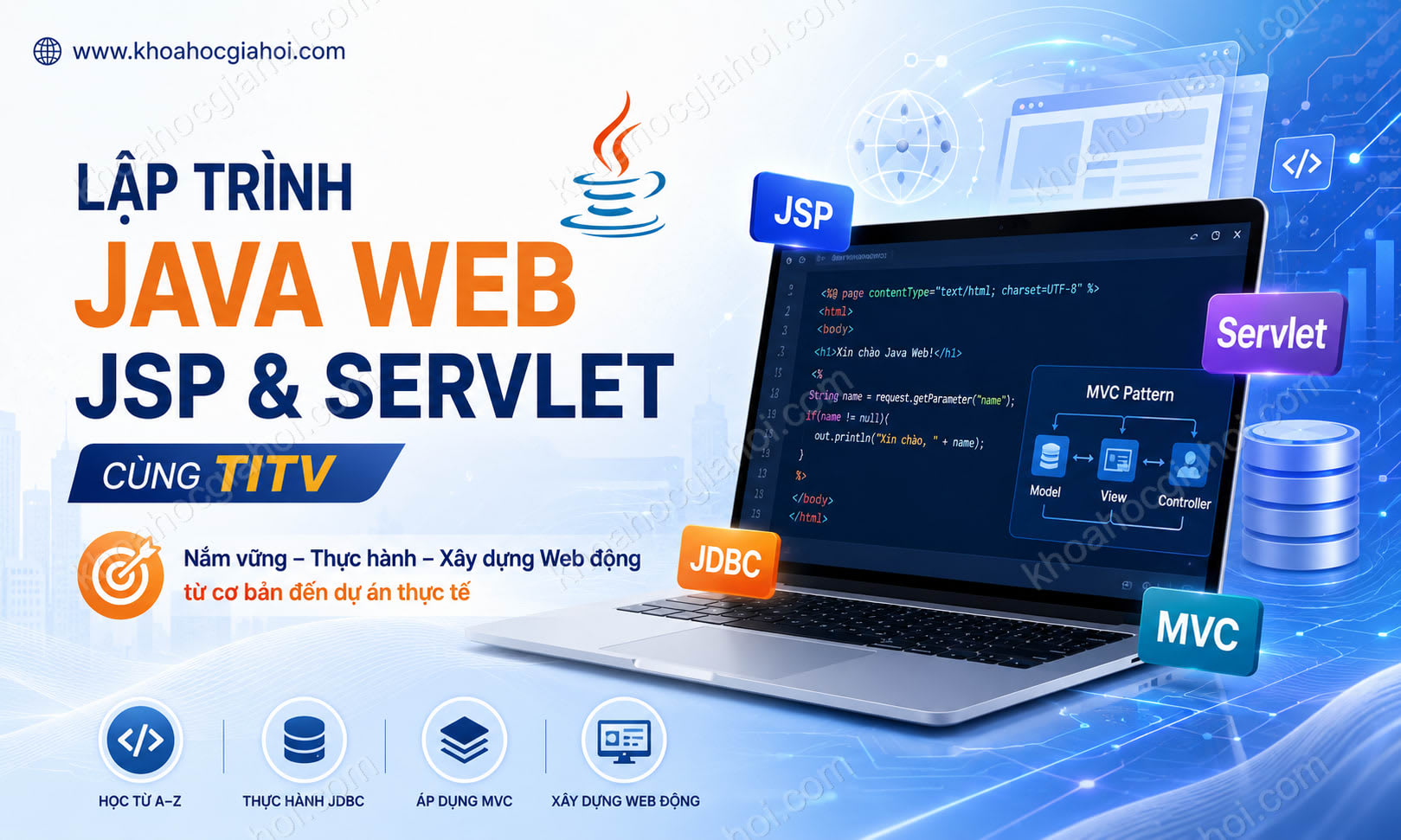 Khóa Học Lập Trình Java Web Jsp Servlet Cùng TITV Khóa Học Lập Trình Java Web Jsp Servlet Cùng TITV